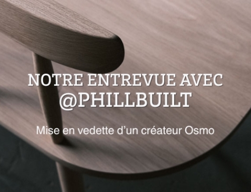 Menuiserie commerciale avec Phillbuilt – Portrait de créateur Osmo