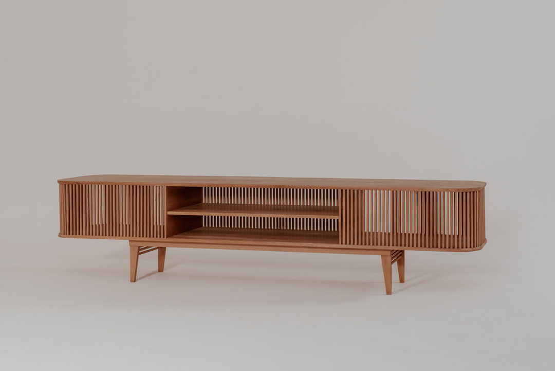 Kaasir Media Unit by Hutch Custom Fine Furniture