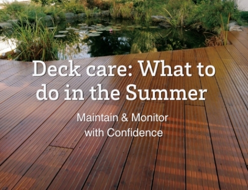 Summer Deck Maintenance for Wood Decks: How to maintain Decking