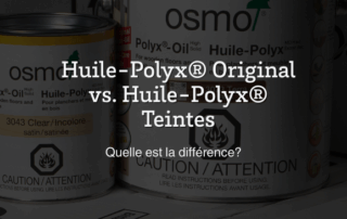 Huile-Polyx® Original (Clair) vs. Huile-Polyx® Teintes
Quelle est la différence entre les deux ?
