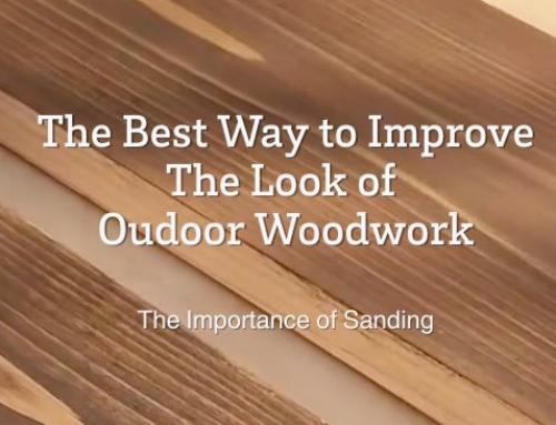 Sanding Outdoor Wood Before Staining: The most important step in Wood Finishing