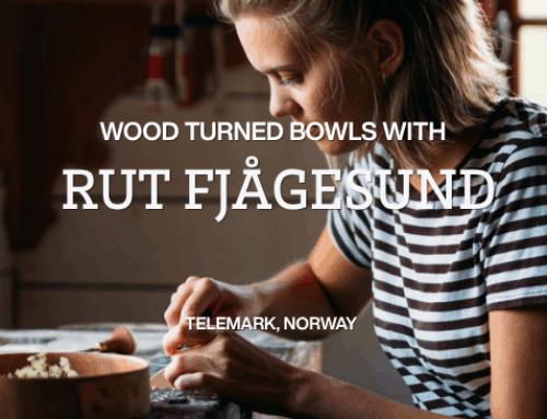 Wood Turned Bowls with Rut Fjågesund