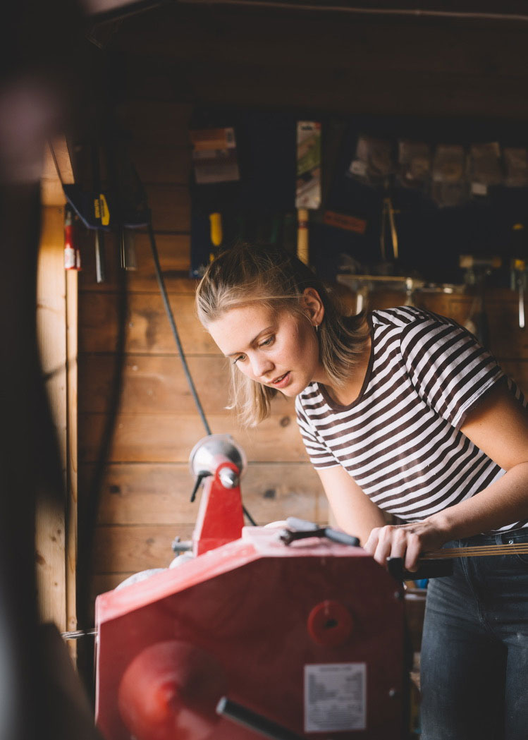 Furniture designer and craftsman Kyle Stahler