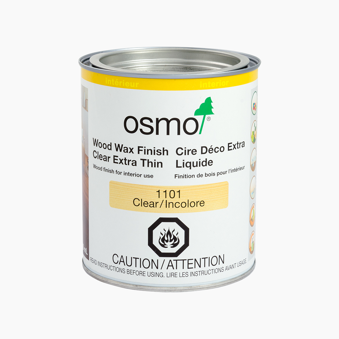 Hardwax-oil formulated for hardwoods like Oak, Walnut, Maple and oily woods like Rosewood and Teak.