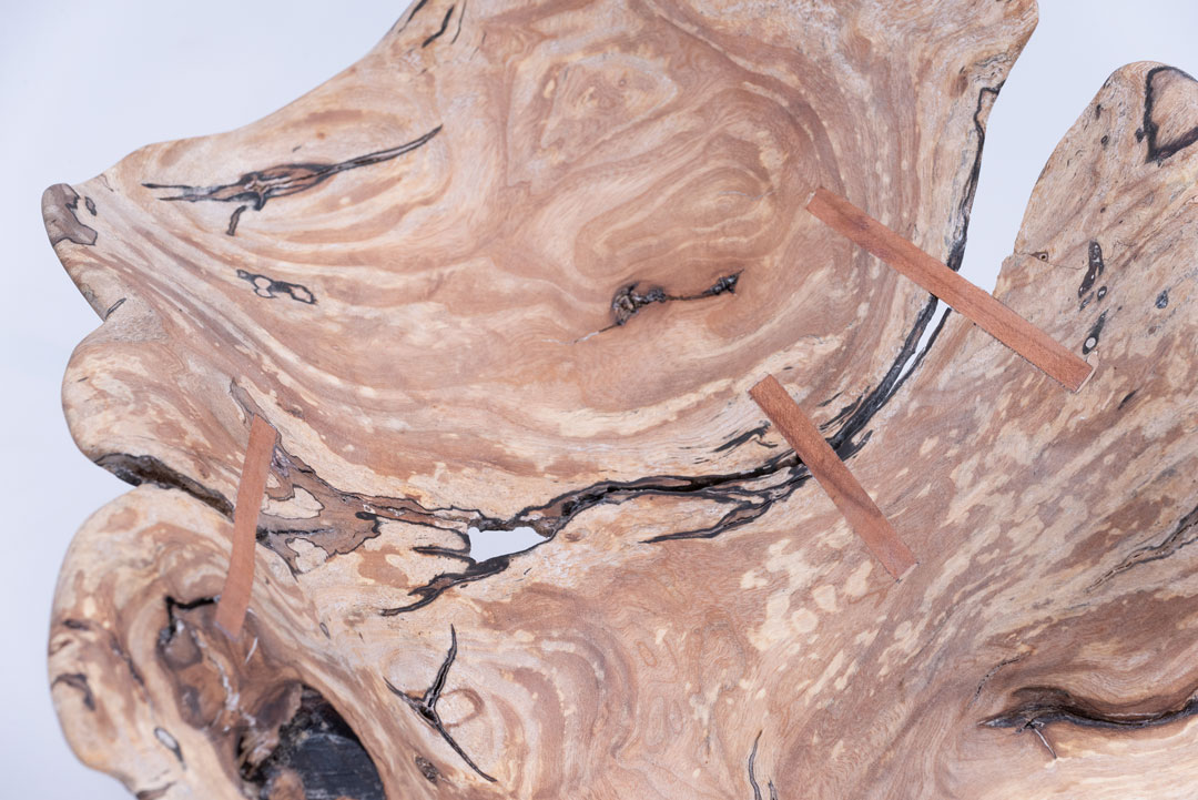 Stitch – Ash Pales Sculptural wood burl by Ash Pales