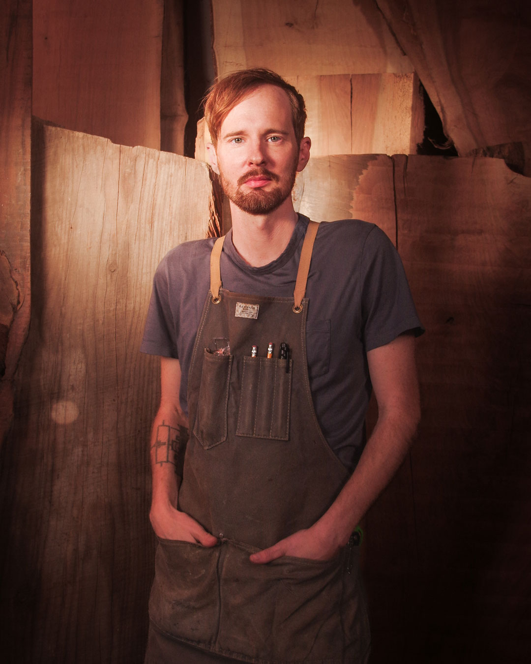 Portrait of Jeff Stultz, Stultz Woodwork
