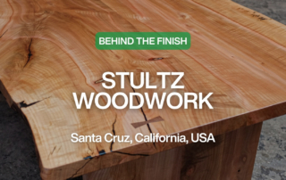 Behind the wood finish: Stultz Woodwork. Santa Cruz, California, USA