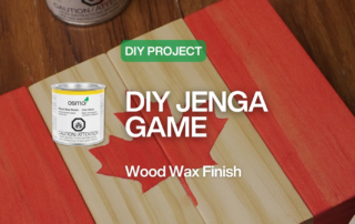 DIY Project: DIY Jenga Game, Wood Wax Finish